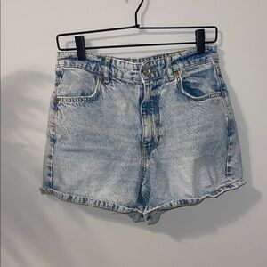 Zara Light Blue Jean Shorts